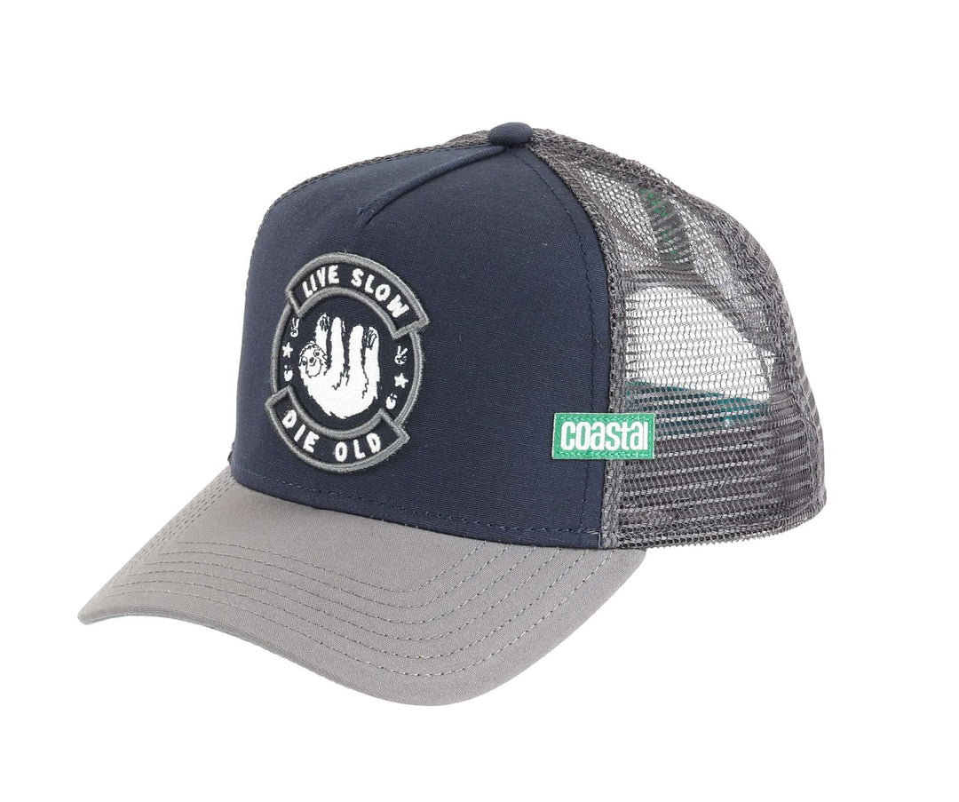 Coastal - Die Old Trucker Snapback Cap