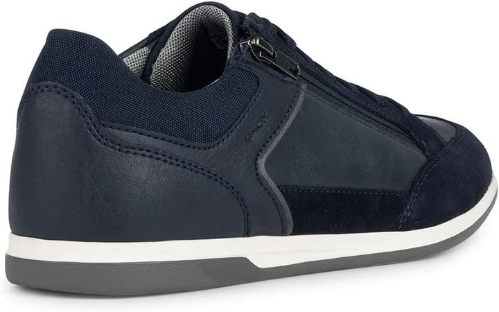 Geox Herren U RenanSneaker 44 EU Blau Navy 4, 44 EU Blau Navy 4