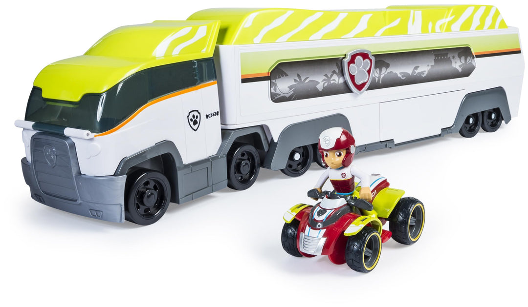 Nickelodeon PAW Patrol – Jungle Rescue – Jungle Patroller – Dschungel Teamfahrzeug mit Soundeffekten