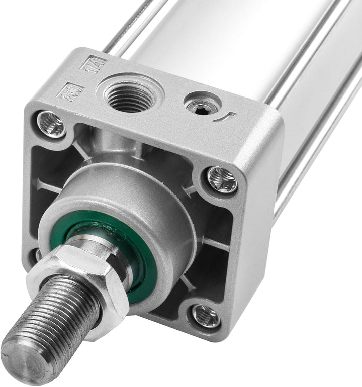 Heschen Pneumatischer Standard-Luftdruckzylinder, SC 50-200, PT1/4 Anschluss, 50mm Bohrung, 200mm Hu