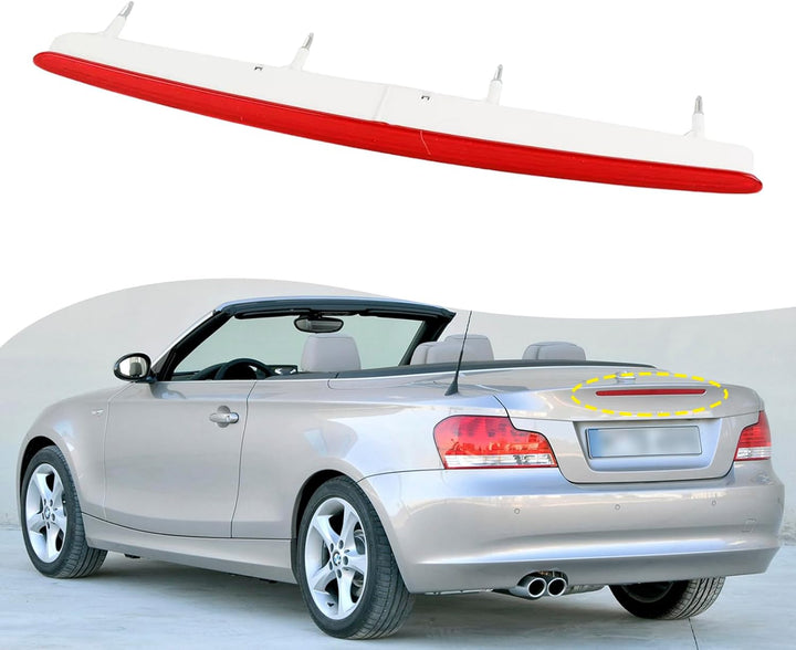 Topteng Red Third Brake Stop Light 63257164978 fit für BMW 1 Series E82 E88 Coupe/Convertible 2007-2