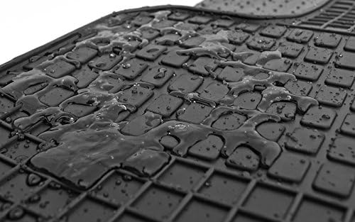 kh Teile Gummimatten passend für T5 T6 Gummi Fussmatten 3-teilig schwarz