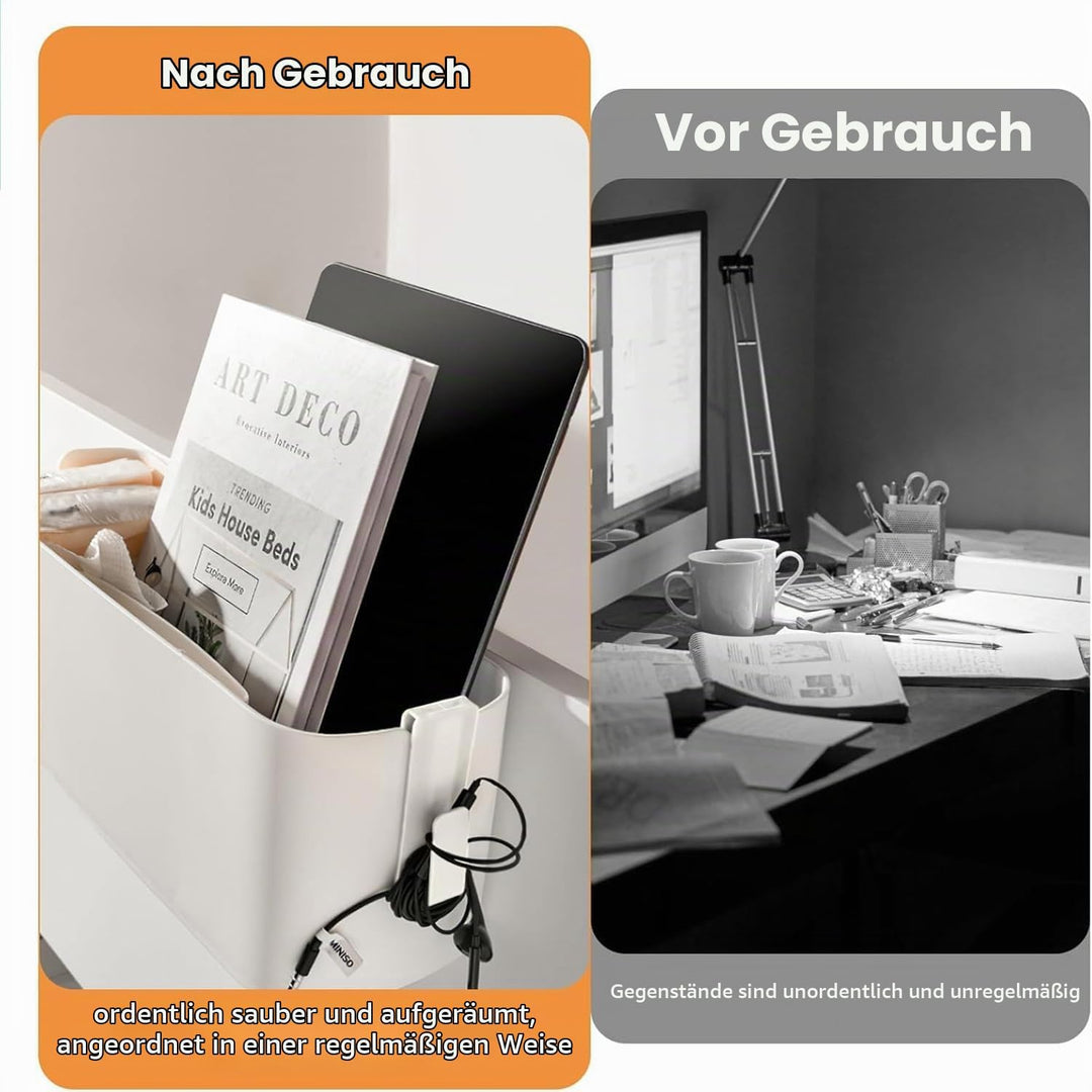 2 Stück Bett Organizer Zum Einhängen, Hängebett Organizer Aufbewahrungskorb, Nachttisch Bett Bettabl