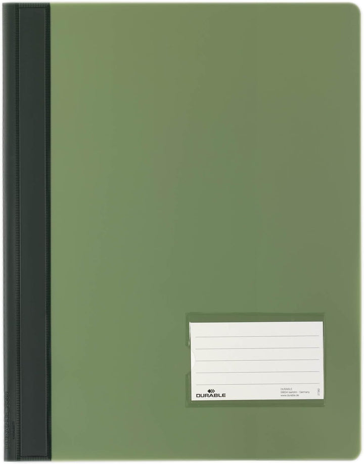 Durable Schnellhefter, überbreit, grün, 25er Packung, 268005, Grün