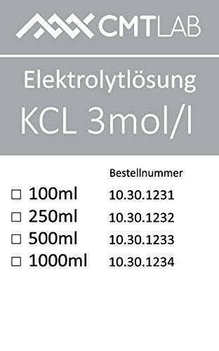 pH-Sensor/Elektrode, Kunststoffschaft + KCL 3mol + pH4/pH7 Pufferlösung, Industriequalität Made in G