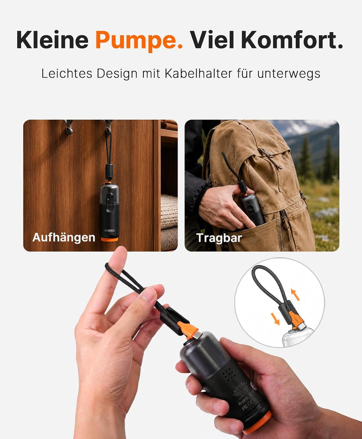 10 Stück Vakuumbeutel für Kleidung mit wiederaufladbarer elektrischer USB-Pumpe, 5× 40×54 cm und 5×