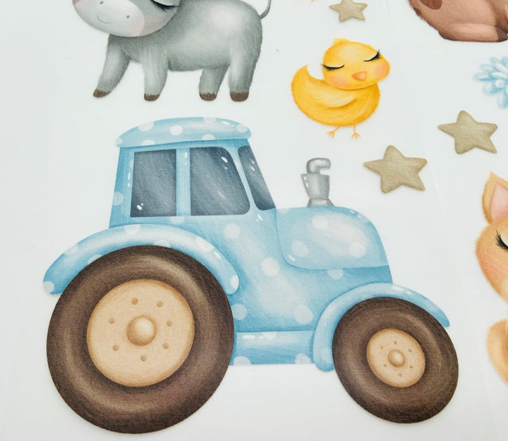 Bügelbilder Set für Textilien DIN A4 Kinder Mädchen Jungen Pferde Weihnachten gross klein Aufbügelbi