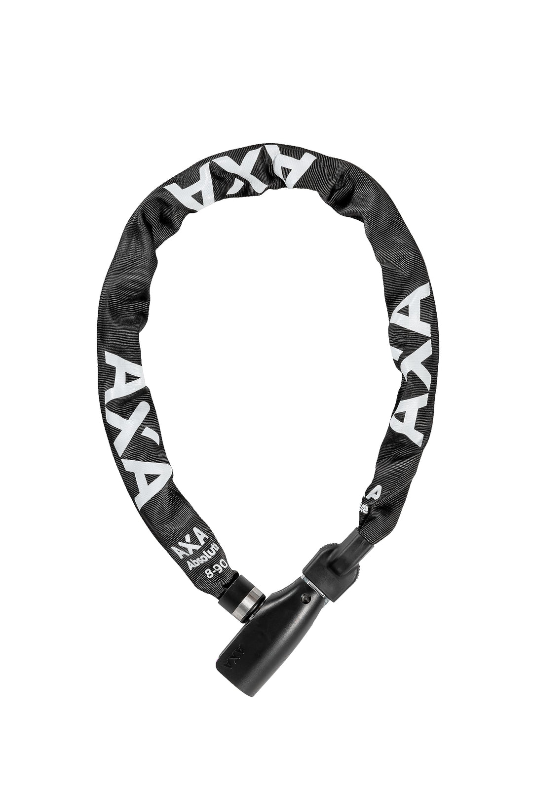 AXA Absolute 8-90 Kettenschloss – Länge 90 cm – Sicherheitsstufe 9 – Stahlglieder 8 mm – Hohe Sicher