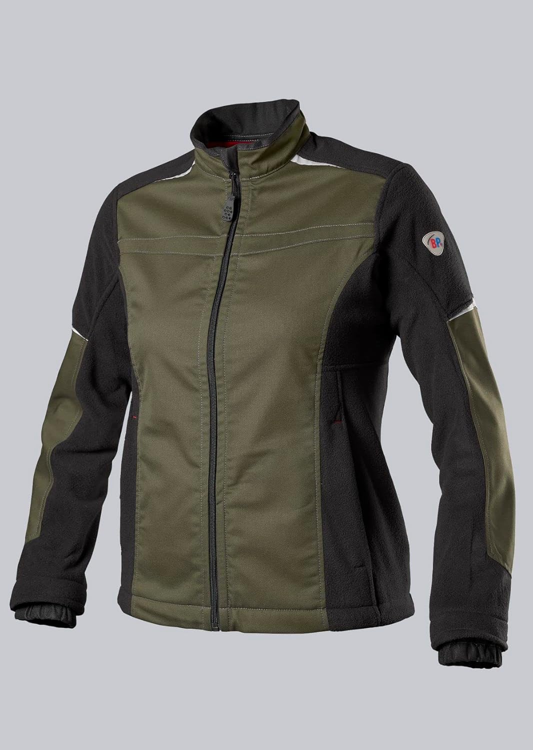 BP 1995-570-73-S Funktionelle Arbeitsjacke für Frauen, Gefütterter Stehkragen und Frontreissverschlu