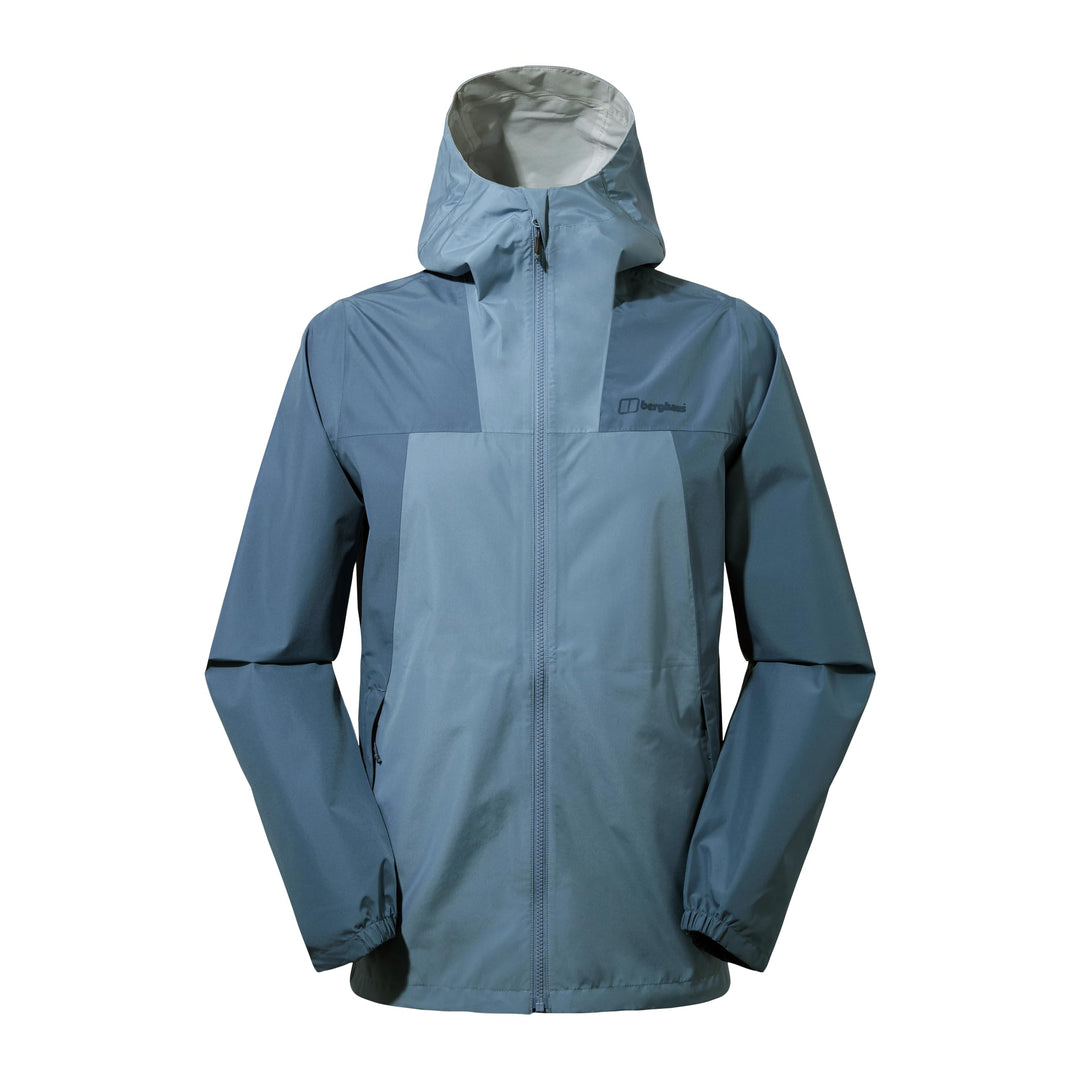 Berghaus Herren Deluge Pro 2.0 Wasserdichte Shell Jacke, verstellbare, strapazierfähige Jacke, Regen