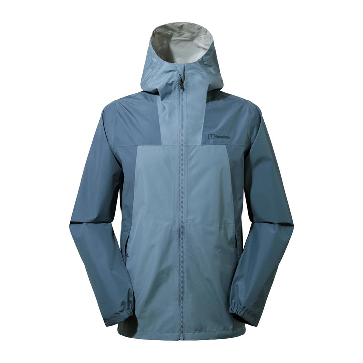 Berghaus Herren Deluge Pro 2.0 Wasserdichte Shell Jacke, verstellbare, strapazierfähige Jacke, Regen