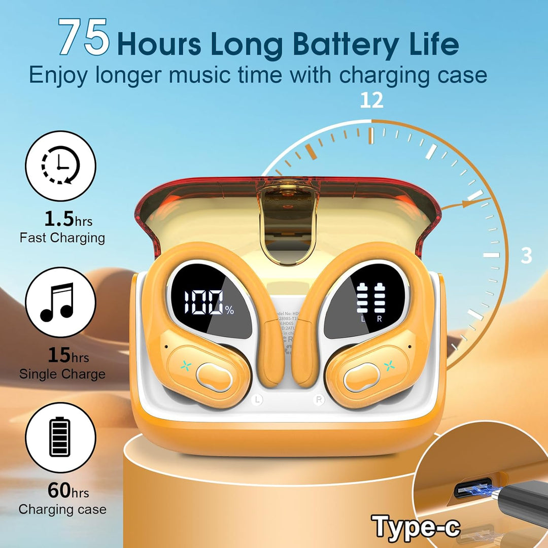 AI Kopfhörer Übersetzer, 3-in-1Bluetooth 5.4 Echtzeit Sprachübersetzer Kopfhörer 164 Sprachen mit Ap
