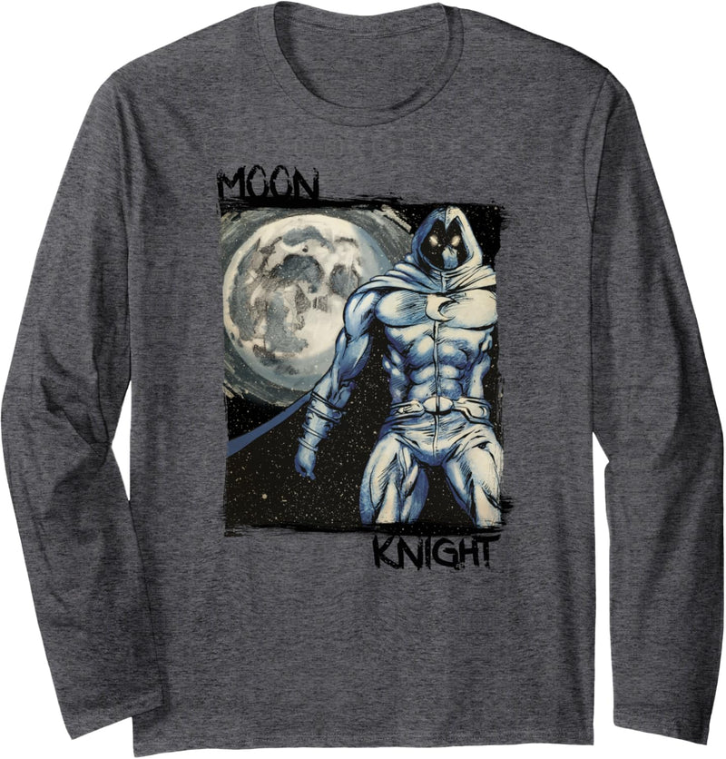 Marvel Marc Spector Moon Knight Hero Langarmshirt