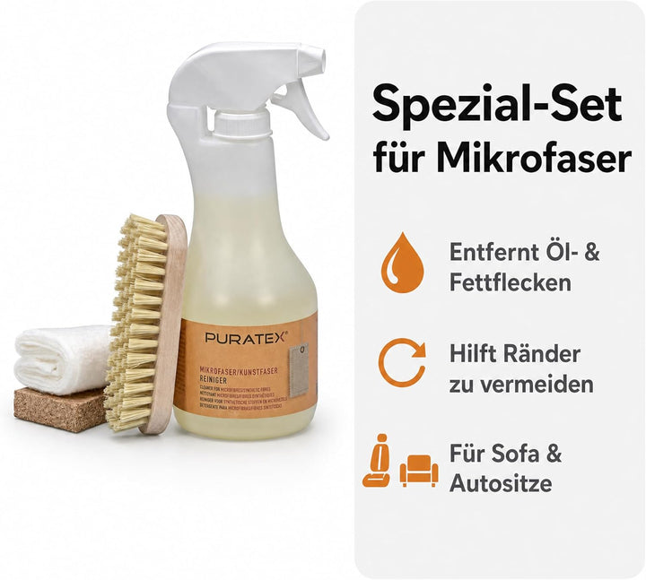 PURATEX Mikrofaser Reinigungs-Set, 500 ml