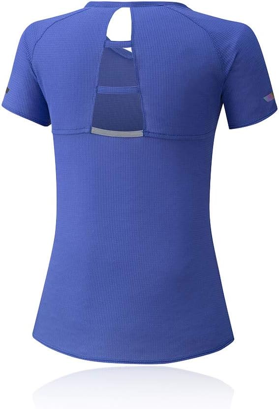 Mizuno Herren Dryaeroflow Tee ärmelloses T-Shirt S Blau (Dazzling Blue), S Blau (Dazzling Blue)