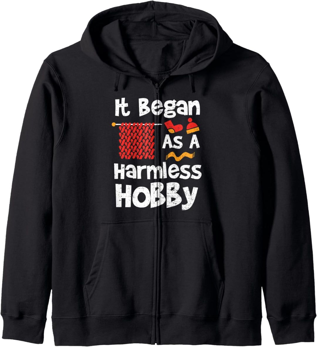 Häkeln: It Began As A Harmless Hobby - Häkeln Kapuzenjacke