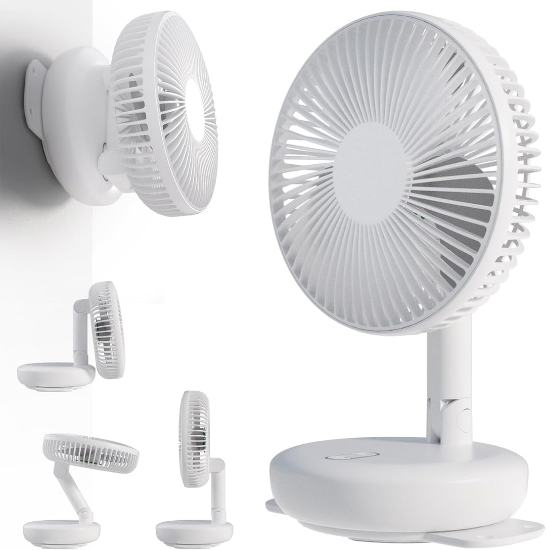 2012 ZOIZ 12V Wohnmobil Wandventilator mit LED Licht – Leiser oszillierender Ventilator für Caravan,