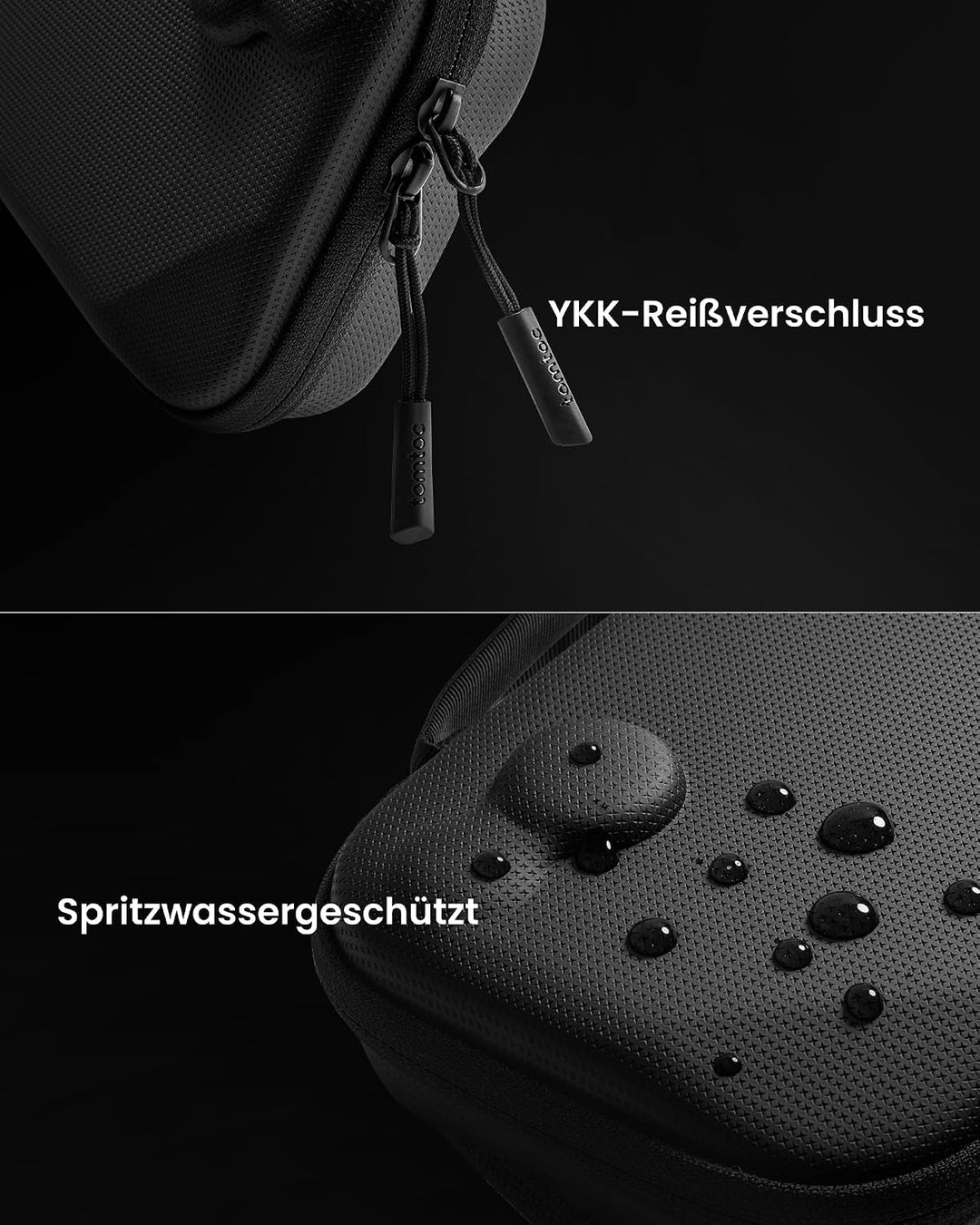 tomtoc Slim Tasche Kompatibel mit Steam Deck / Steam Deck OLED, Rundumschutz Case Hülle für Reise, U