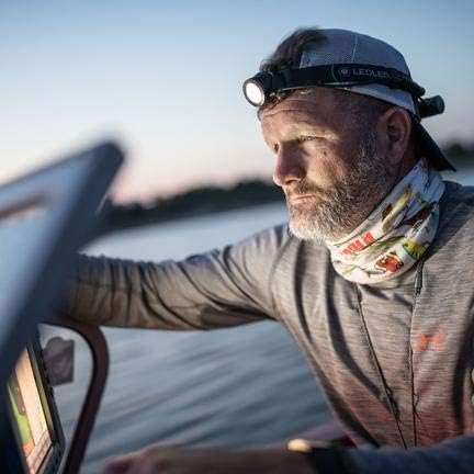 Ledlenser MH10 LED Akku Stirnlampe, extrem helle 600 Lumen, 120 Std. Laufzeit, wiederaufladbar, rote