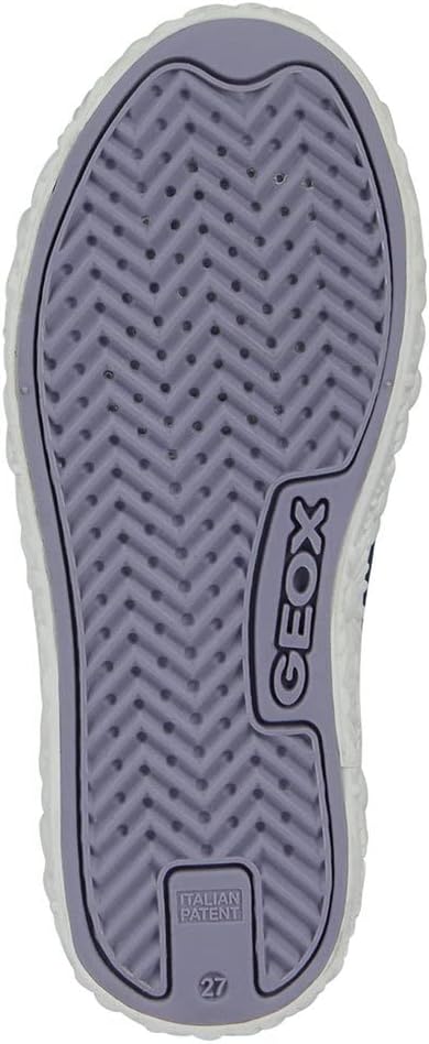 Geox Mädchen Jr Ciak Girl Sneaker 28 EU Navy, 28 EU Navy