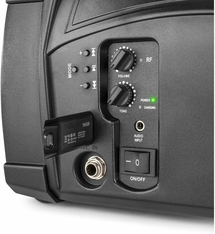Vonyx ST014 tragbarer PA-Lautsprecher mit kabellosem UHF-Mikrofon