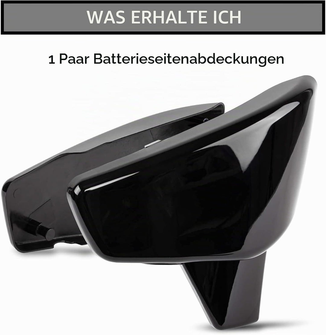 Batterie-Seitenverkleidungsabdeckungen für VLX 600 1999-2008 und für VT 600C CD Shadow VLX Deluxe 19