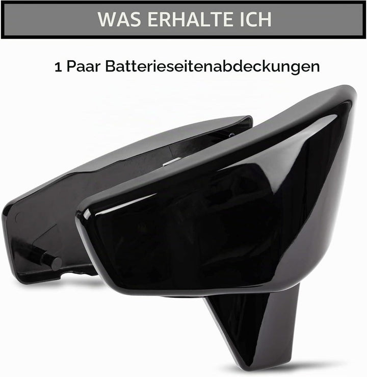 Batterie-Seitenverkleidungsabdeckungen für VLX 600 1999-2008 und für VT 600C CD Shadow VLX Deluxe 19
