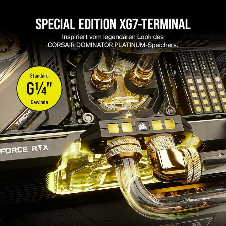 Corsair Hydro X Series XG7 RGB 4080 Founders Edition GPU-Wasserblock - Für NVIDIA® GeForce RTX™ 4080