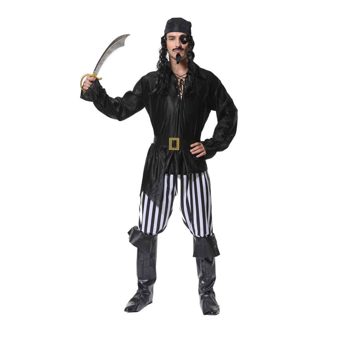 SEA HARE Erwachsene Herren Piraten Halloween Kostüm Outfits