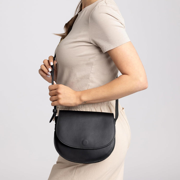 Gusti Umhängetasche Leder - Elenor Damen Handtasche Ledertasche Schultertasche Leder