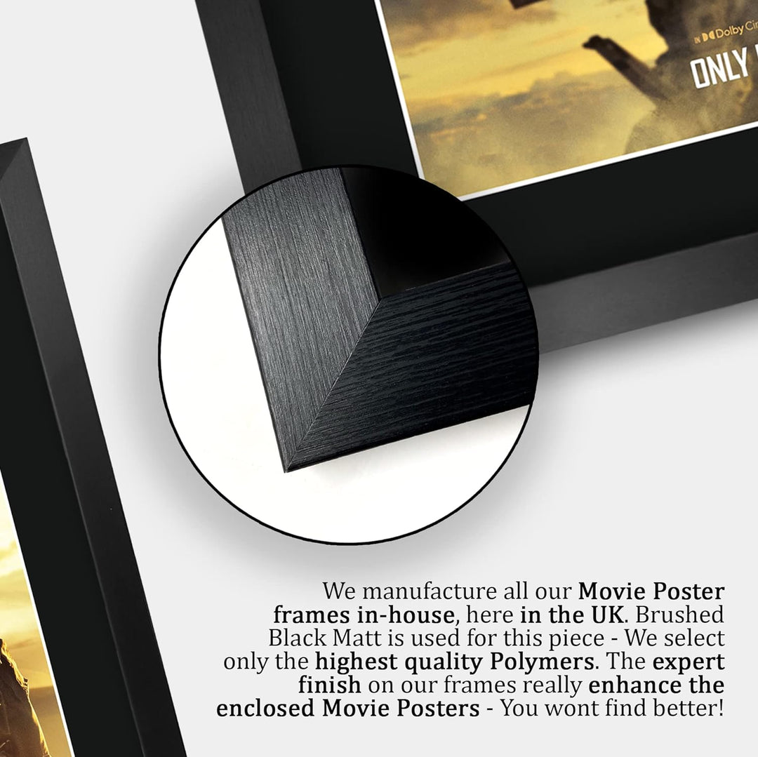 HWC Trading FR A3 Top Gun 2 Maverick Tom Cruise Geschenke Geduckter Poster Signiertes Autogramm Foto