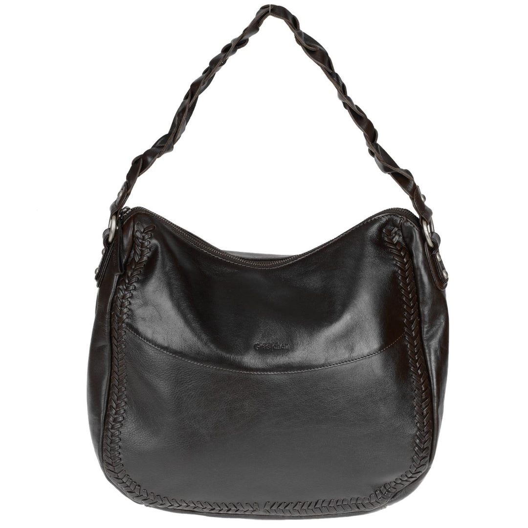 Gräs|chen Fräulein Schultertasche Leder 38 cm