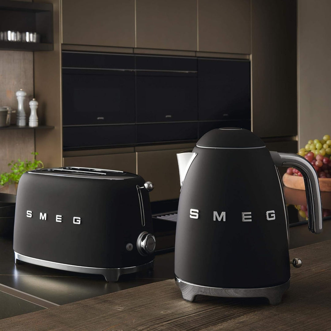 SMEG Wasserkocher 50' Style KLF03BLMEU Mattschwarz