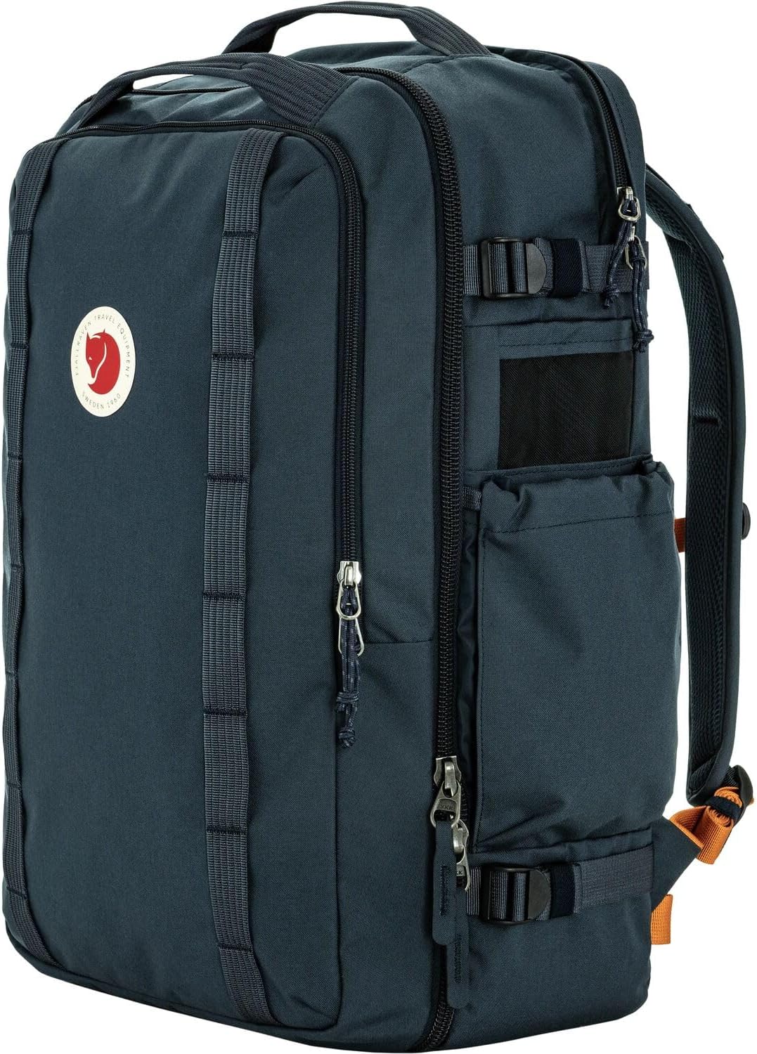 Fjällräven Rucksack Freizeitrucksack mit Laptopfach Färden Carry-On Pack 42L Navy dunkelblau Einheit