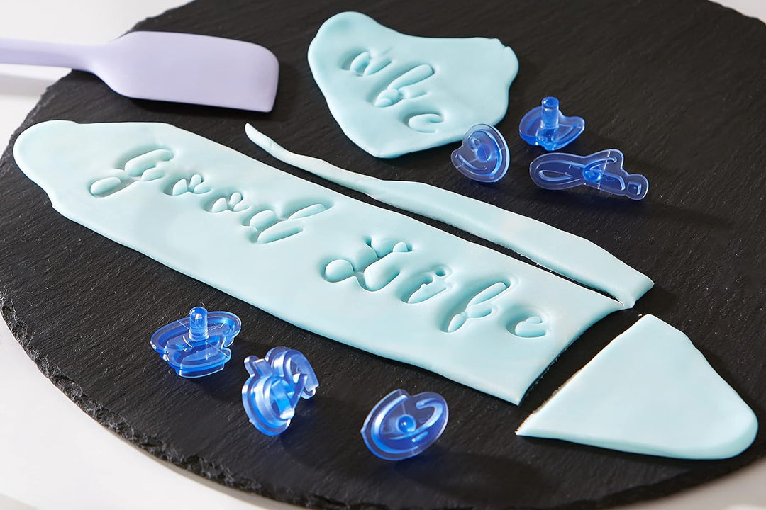 PME FF52 Fun Fonts-Alphabet-Stempel, 52, Gross-und Kleinbuchstaben, Kollektion 1, Plastic Kollektion