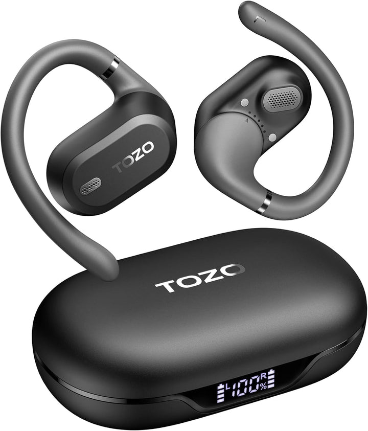 TOZO OpenWear Open Ear Kopfhörer mit bügel,komfortabel Kopfhörer Kabellos Bluetooth 5.3,Open Sport K