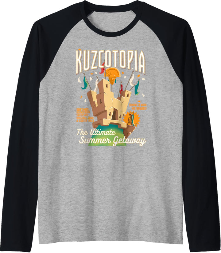 Kuzcotopia-Poster „Der neue Groove des Kaisers“ von Disney Raglan