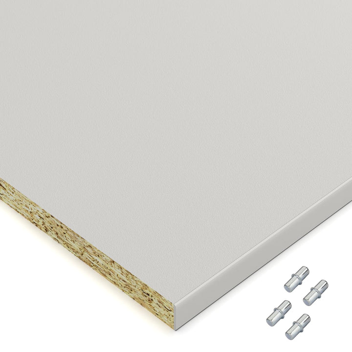 X57 Einlegeboden Regalboden Holzboden 19mm nach Wunschmass max. 500mm breit x 400mm tief Zuschnitt A