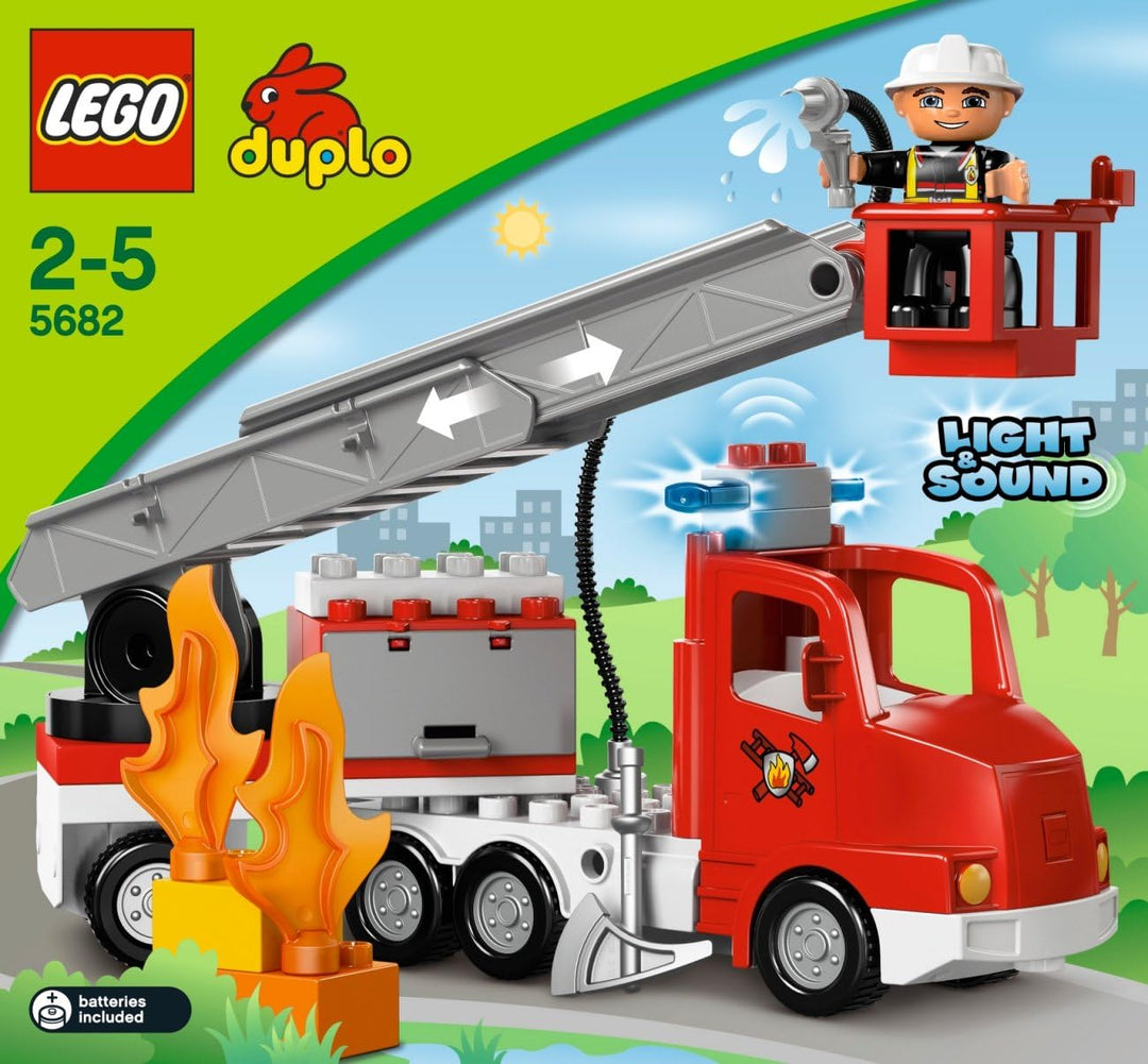 Lego 5682 - DUPLO Town 5682 Feuerwehrwagen