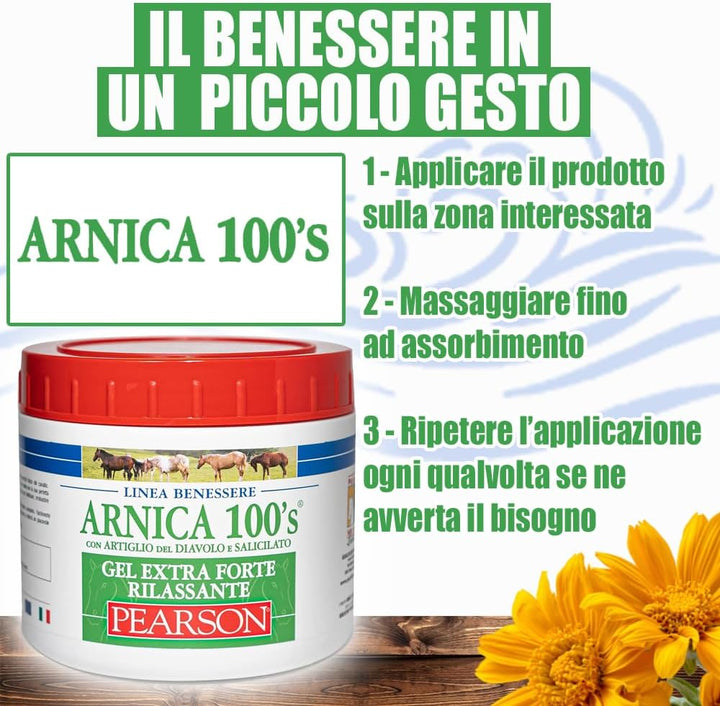 Pearson Arnica 100's Gel extra stark entspannend 500 ml 5504399