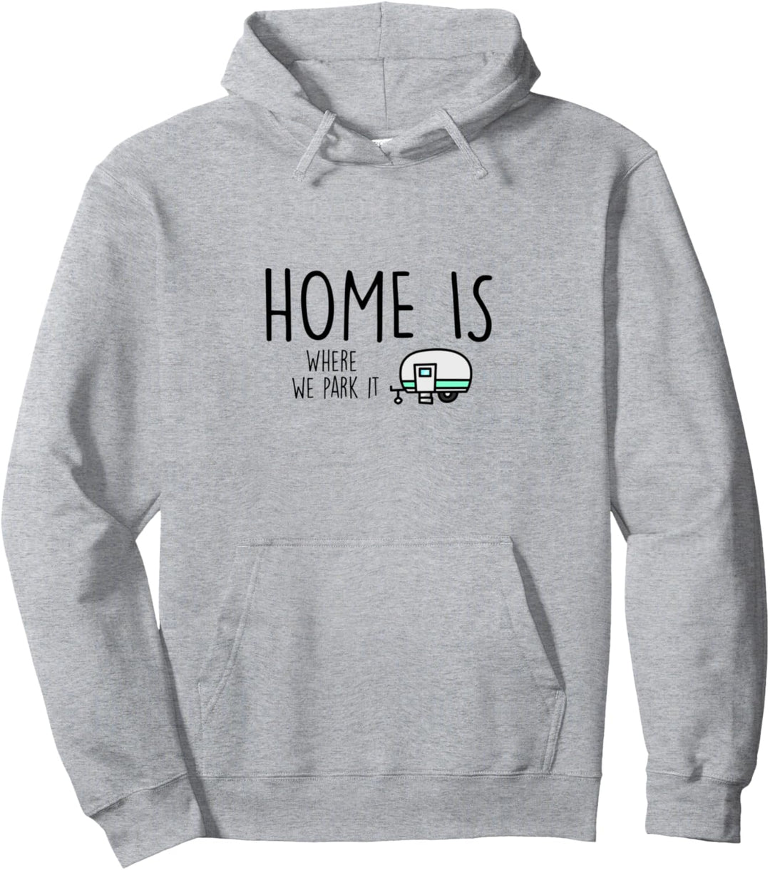 Tolles Camper Design mit Wohnwagen Pullover Hoodie