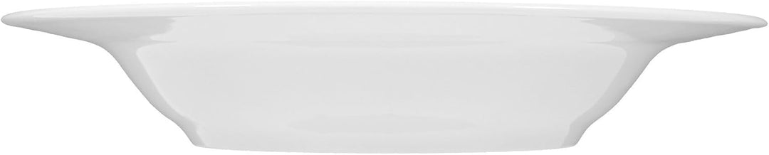 Seltmann Weiden Suppenteller 23 cm Fahne 6 Stück Rondo Weiss Uni 7