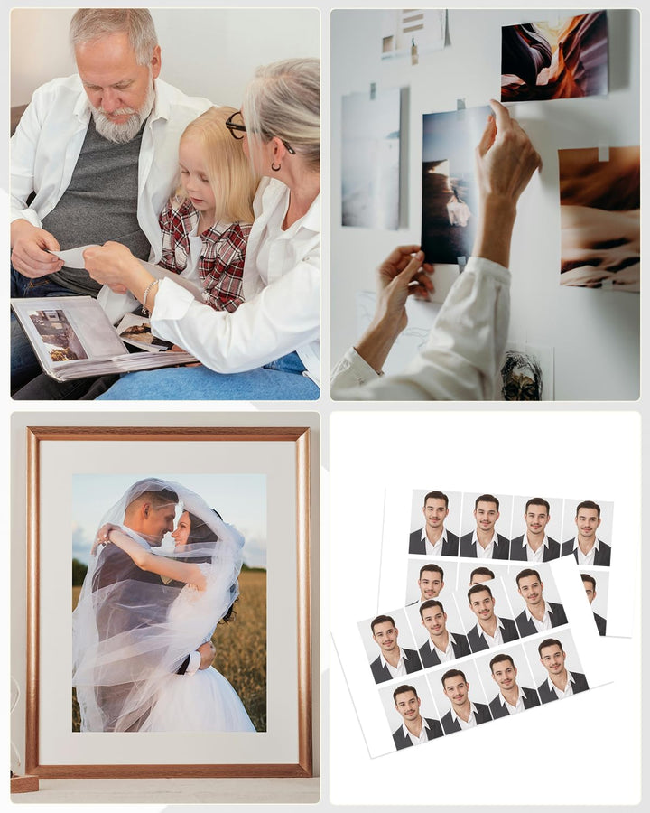 Oozmas Ersatz Canon Selphy CP CP1300 CP1200 CP910 CP800 Fotopapier KP-108IN 3115B001(AA) kompatibel