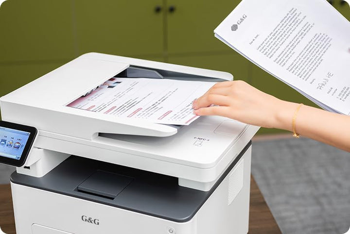G&amp;G GM3310DW 3-in-1 Monochrom-Laserdrucker, Drucken,Scannen,Kopieren, Automatischer Duplexdruck, WLA