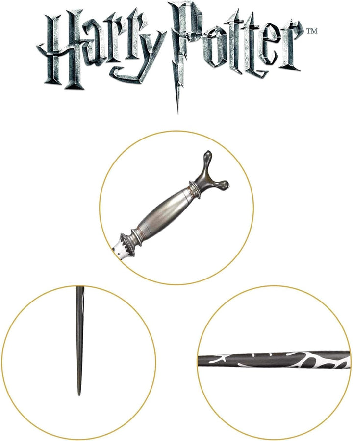 The Noble Collection - Professor Horace Slughorn Character Wand - 13.7in (35cm) Harry Potter Wand wi