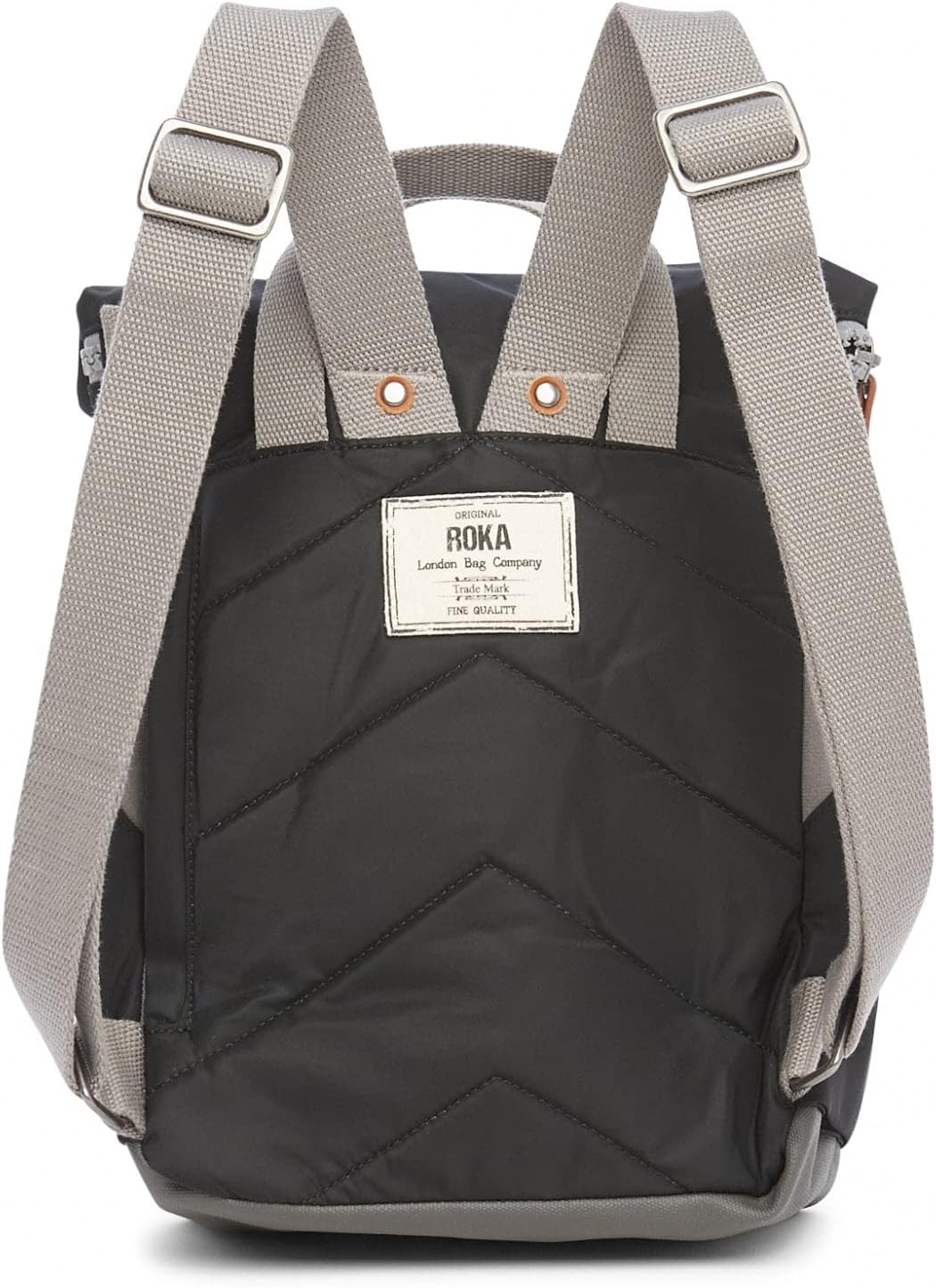 Roka London Canfield B Nachhaltiges Nylon schwarz klein S Schwarz, S Schwarz