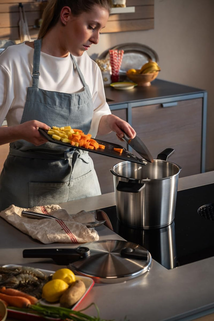 Fissler Vitaquick Premium/Schnellkochtopf-Set 2-teilig, Ø 22 cm (Schnellkochtopf 6 L + 3,5 Liter) m.