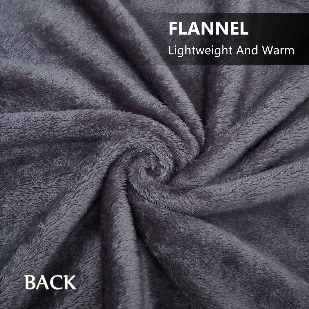 SIVENKE Damen Poncho Fleece Tragbare Decke, Karierte Schossdecke Bequemer Poncho Plüschdecken Überwu