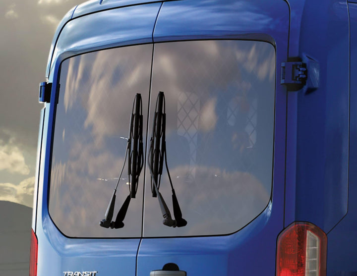 Ford Original Transit ab 2014 Schutzgitter für Heckscheiben Doppelflügeltür