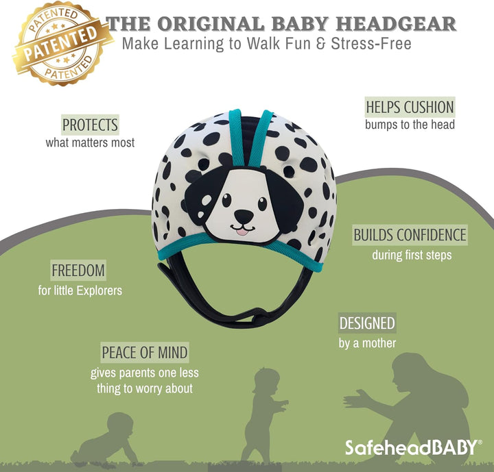 SafeheadBABY: Preisgekrönter Sicherheitshelm für Kleinkinder, Krabbel- und Laufhelm für Babys, Kopfs